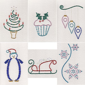 vp49 Christmas beads